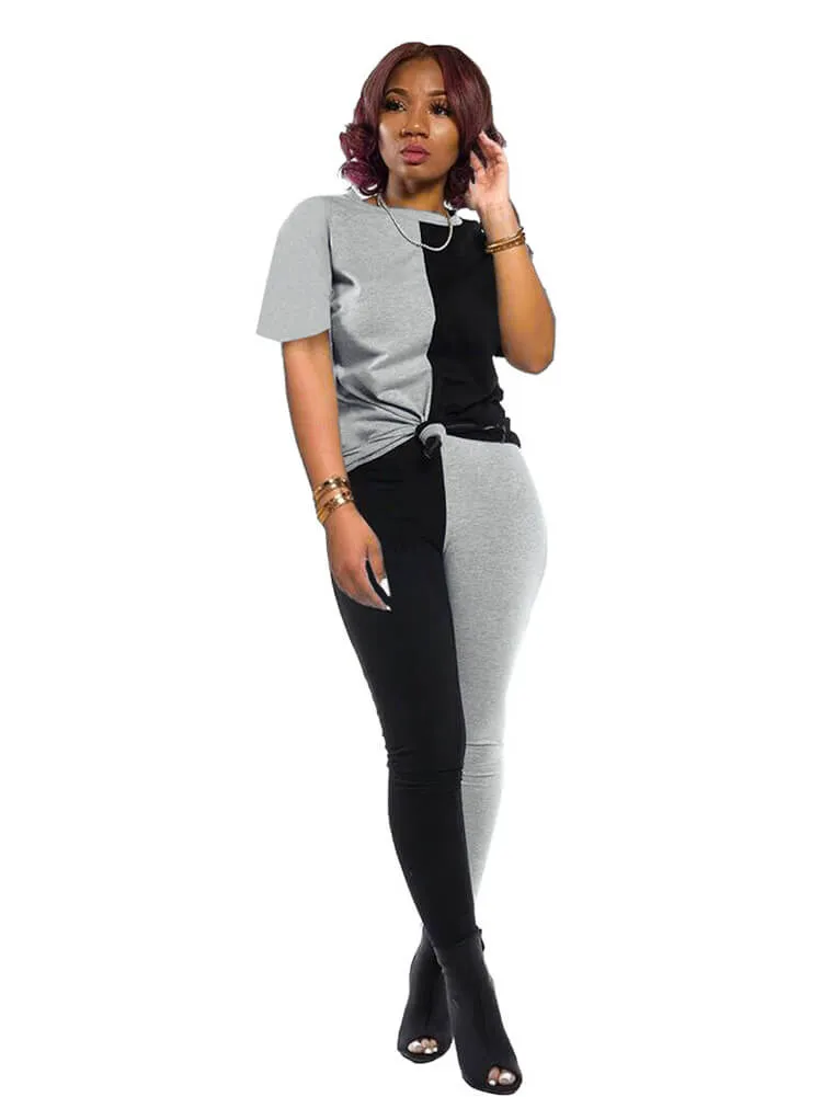 2 Pieces Casual Pullover Sweatshirt Pants Sets Tracksuits
