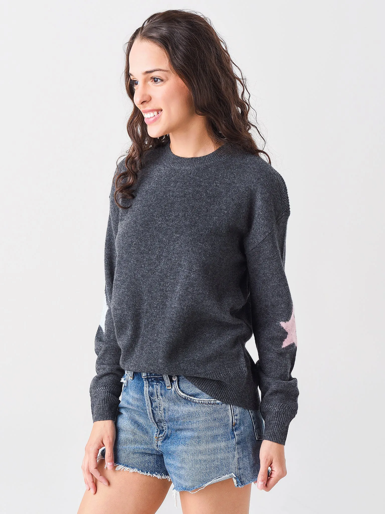 27 Miles Women's Rowan Star Sleeve Sweater