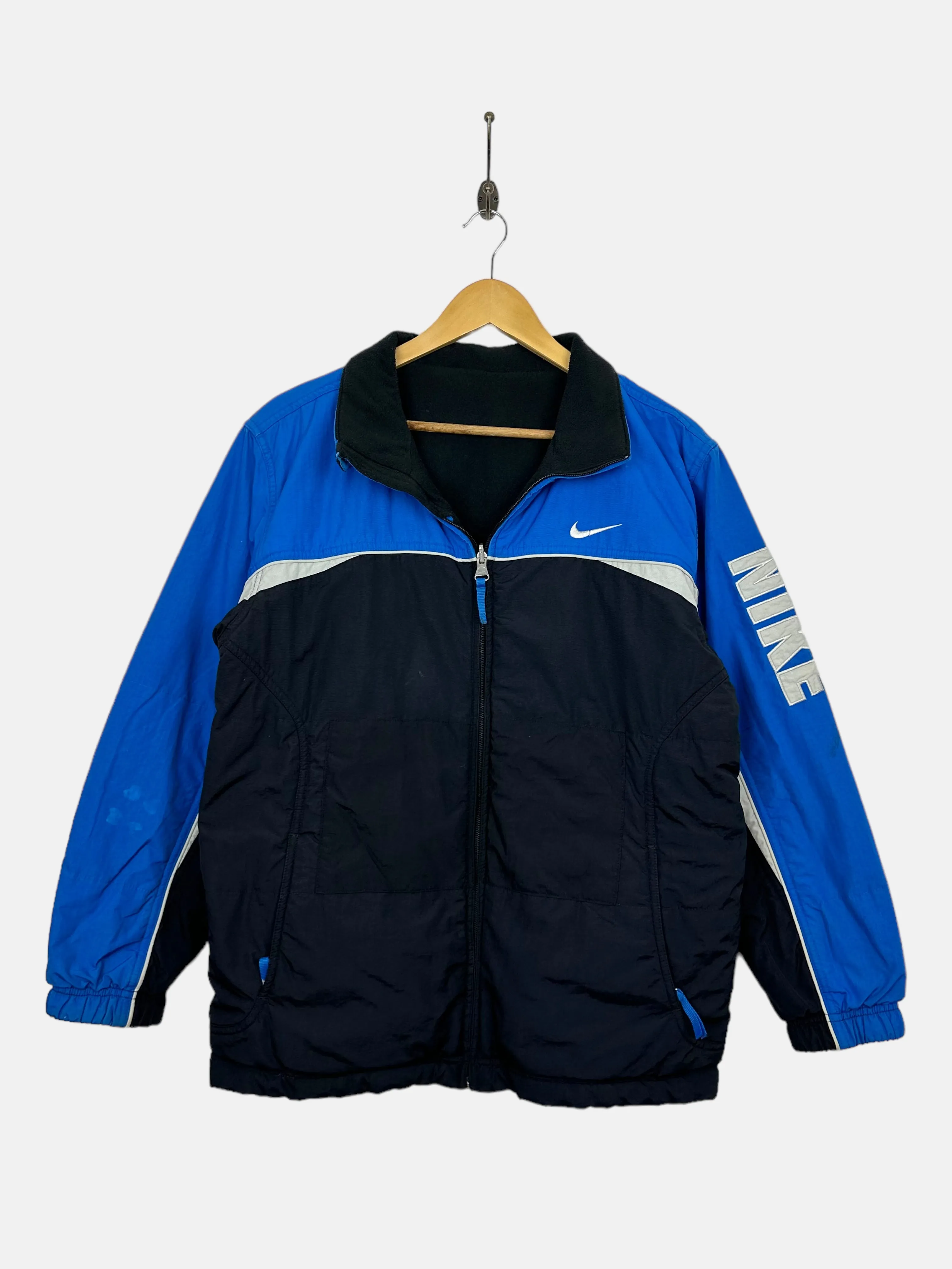 90's Reversible Nike Embroidered Vintage Fleece/Jacket Size S