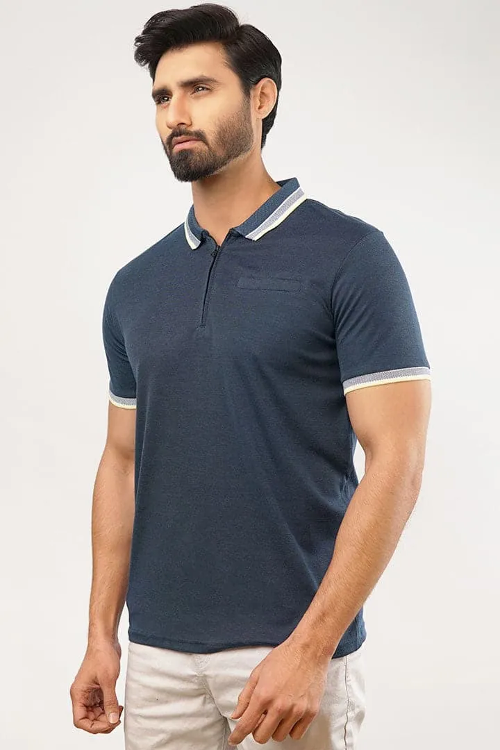 Air Force Blue Polo T-Shirt