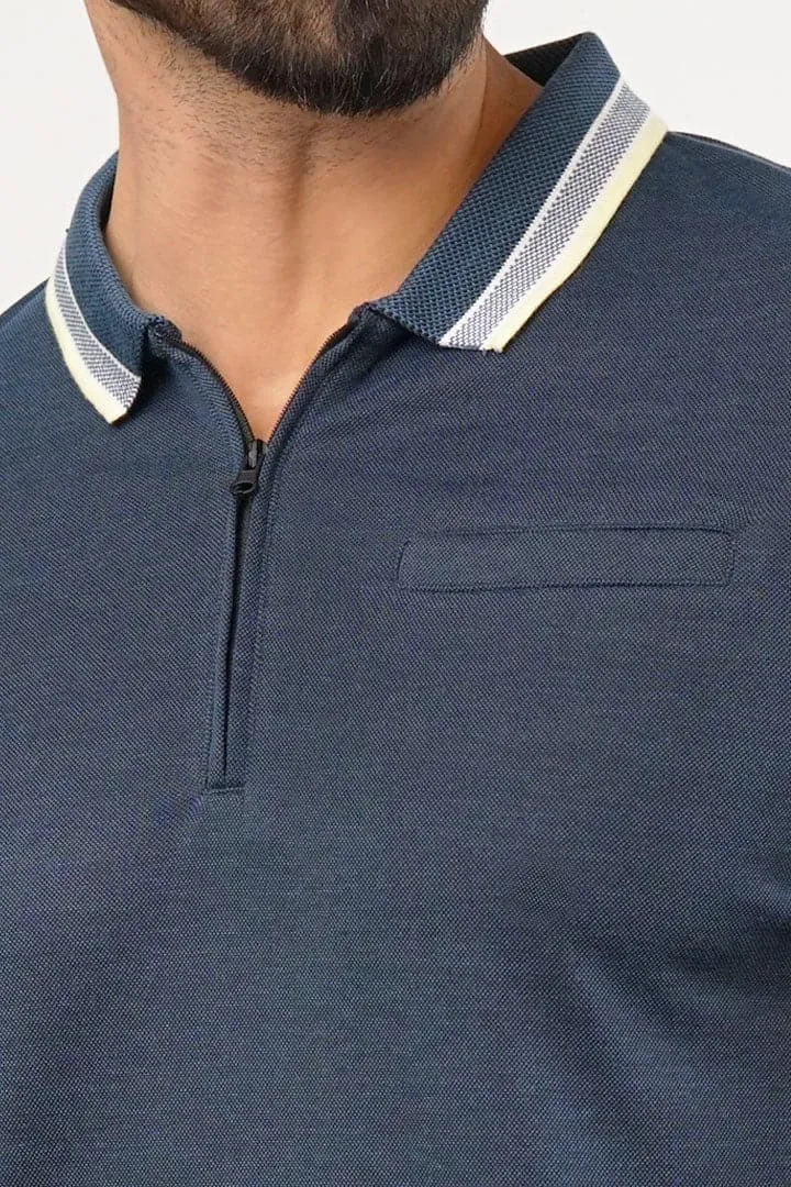 Air Force Blue Polo T-Shirt