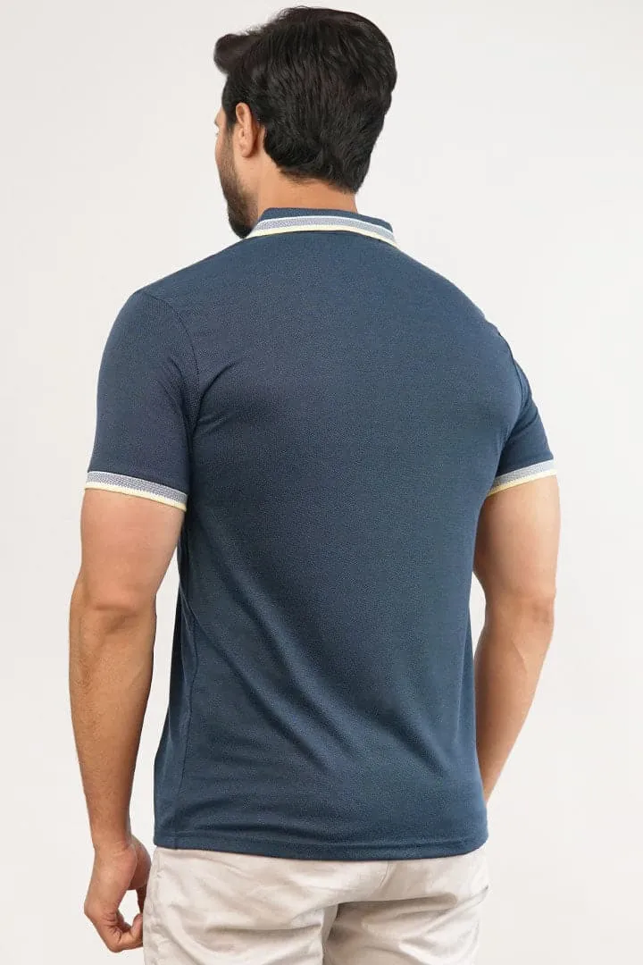 Air Force Blue Polo T-Shirt