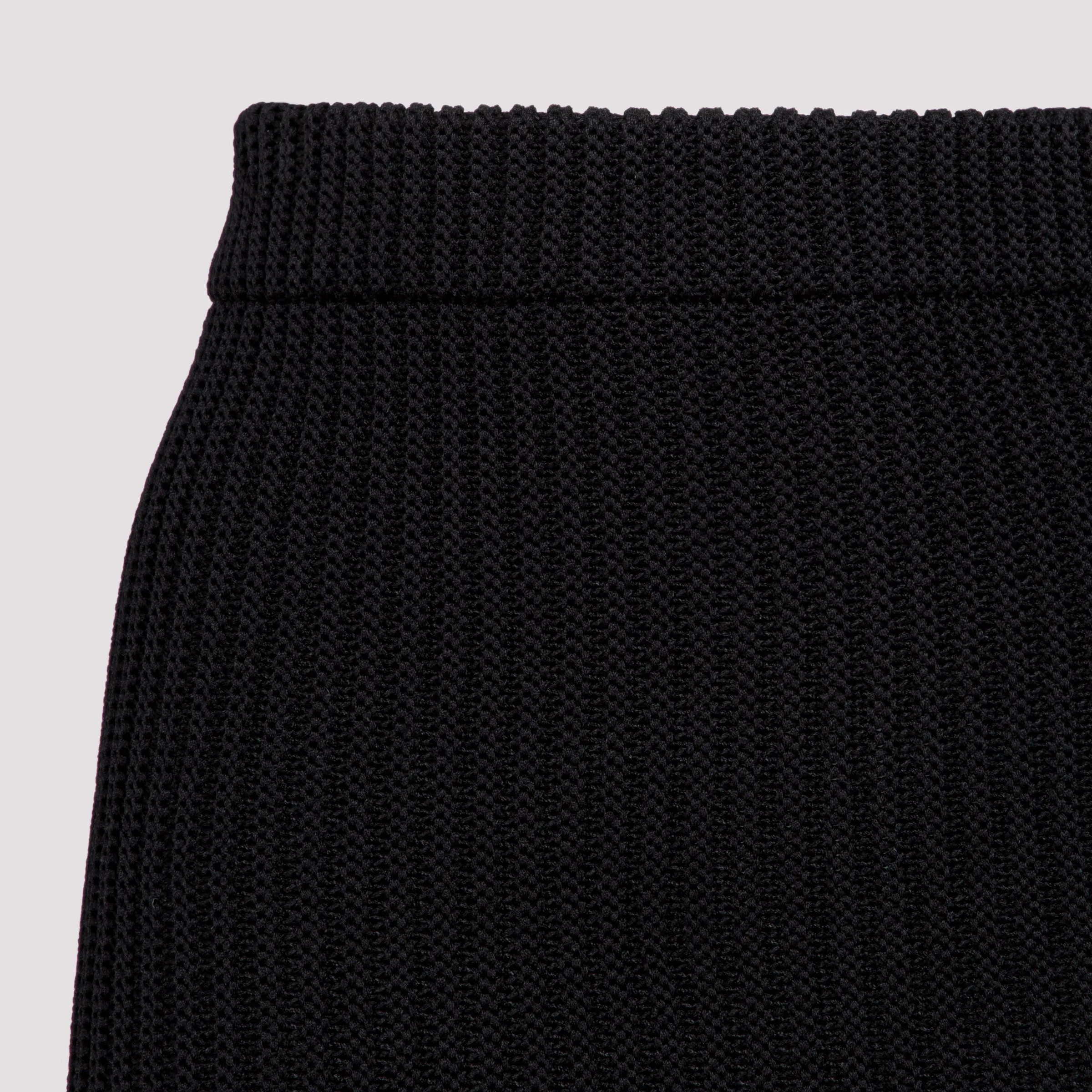 Alexandre Vauthier Ribbed Pencil Skirt