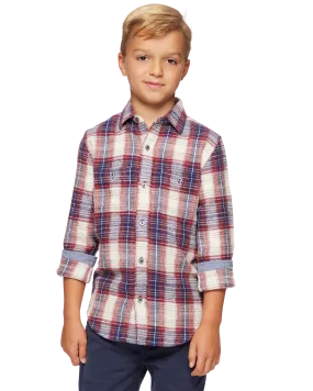 BOYS DONLEY SLUB SHIRT