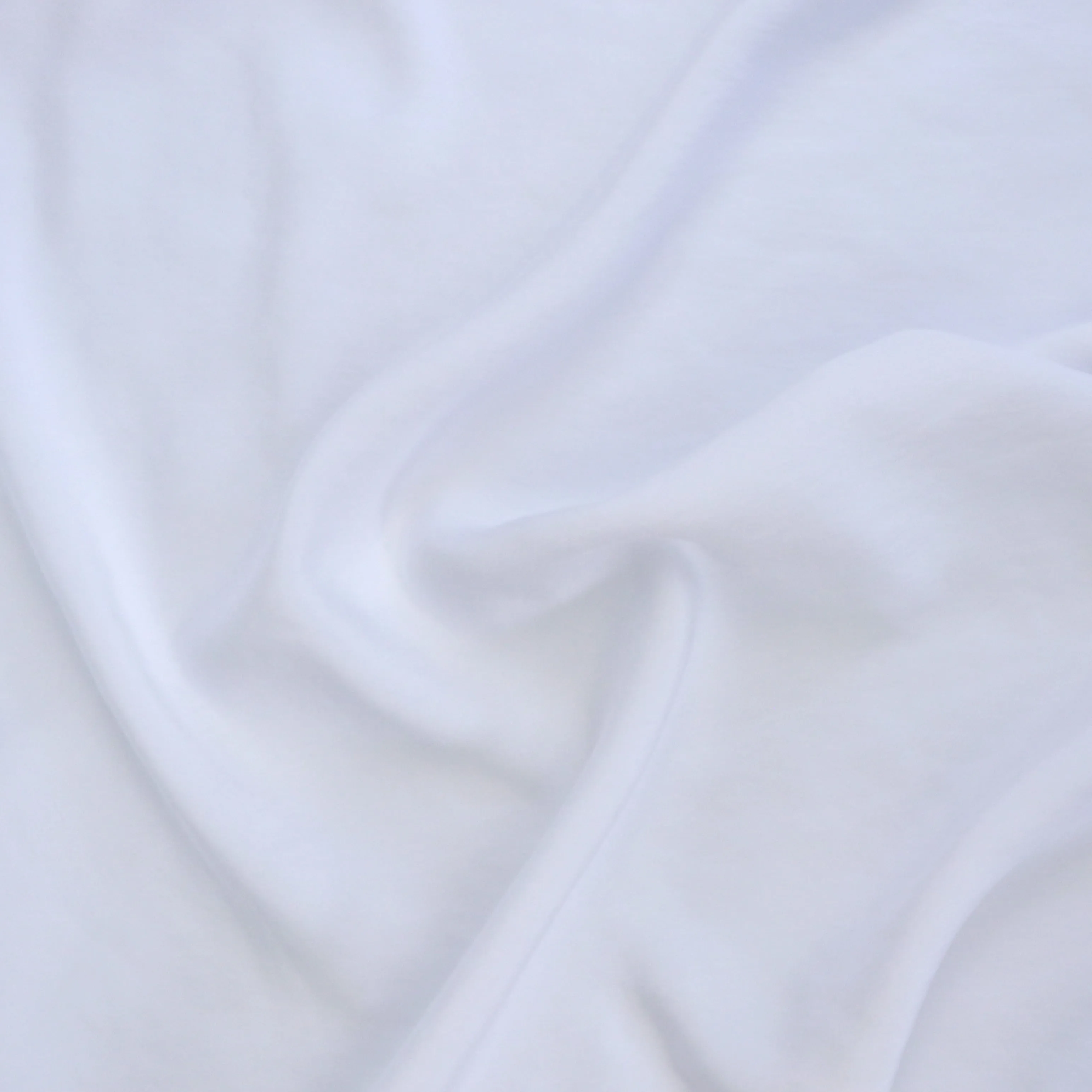 Deadstock Sandwashed Modal Cotton Lawn - White - END OF BOLT 47cm