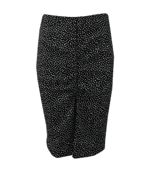 Dot Pencil Skirt