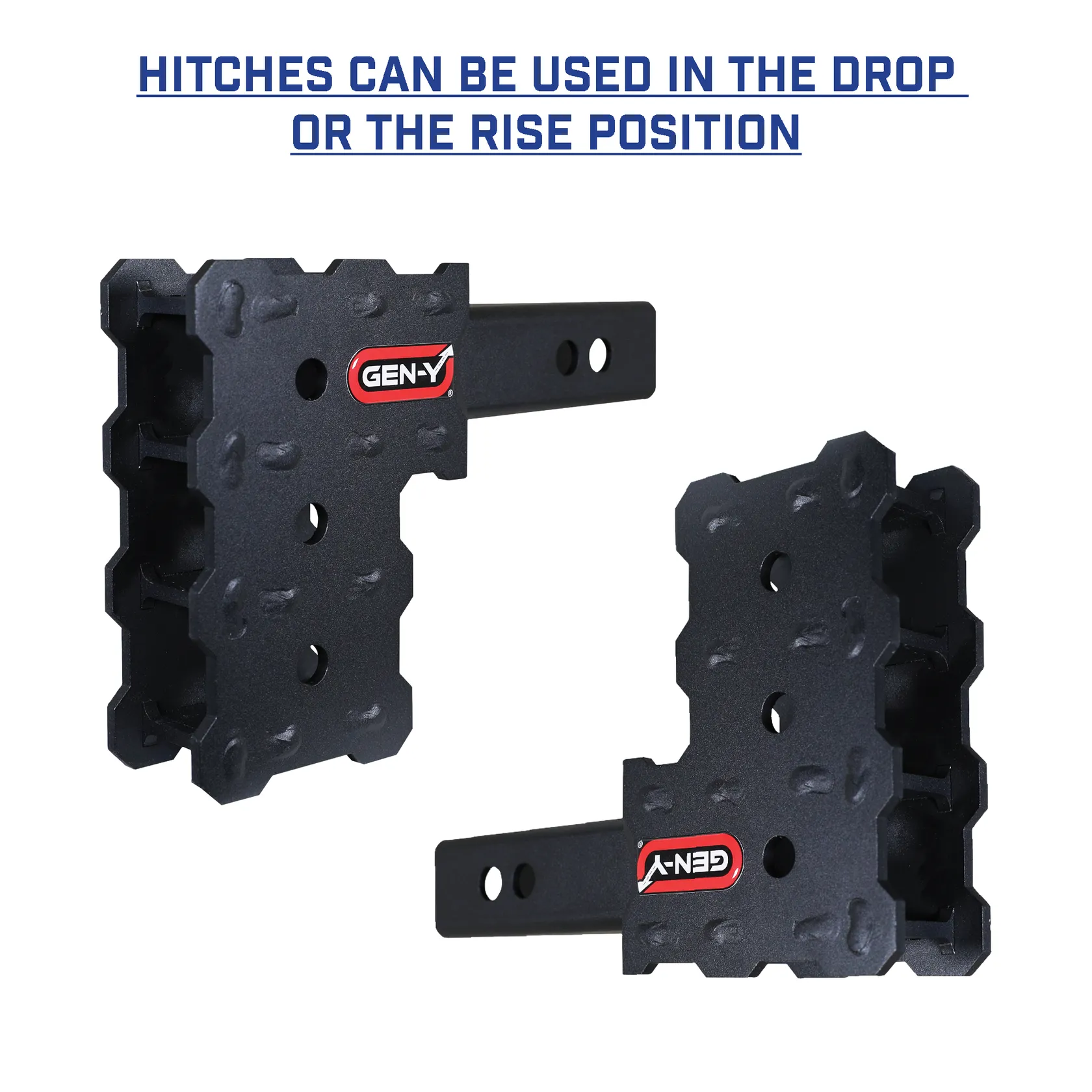 Gen-Y Hitch Phantom-X 7K Drop Hitch (2" Hollow Shank) 4.5" / 7" / 9" Drop