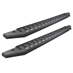 Go Rhino RB20 Running Boards Chevy Colorado Crew Cab (15-22) Bedliner Coating or Textured Black Finish