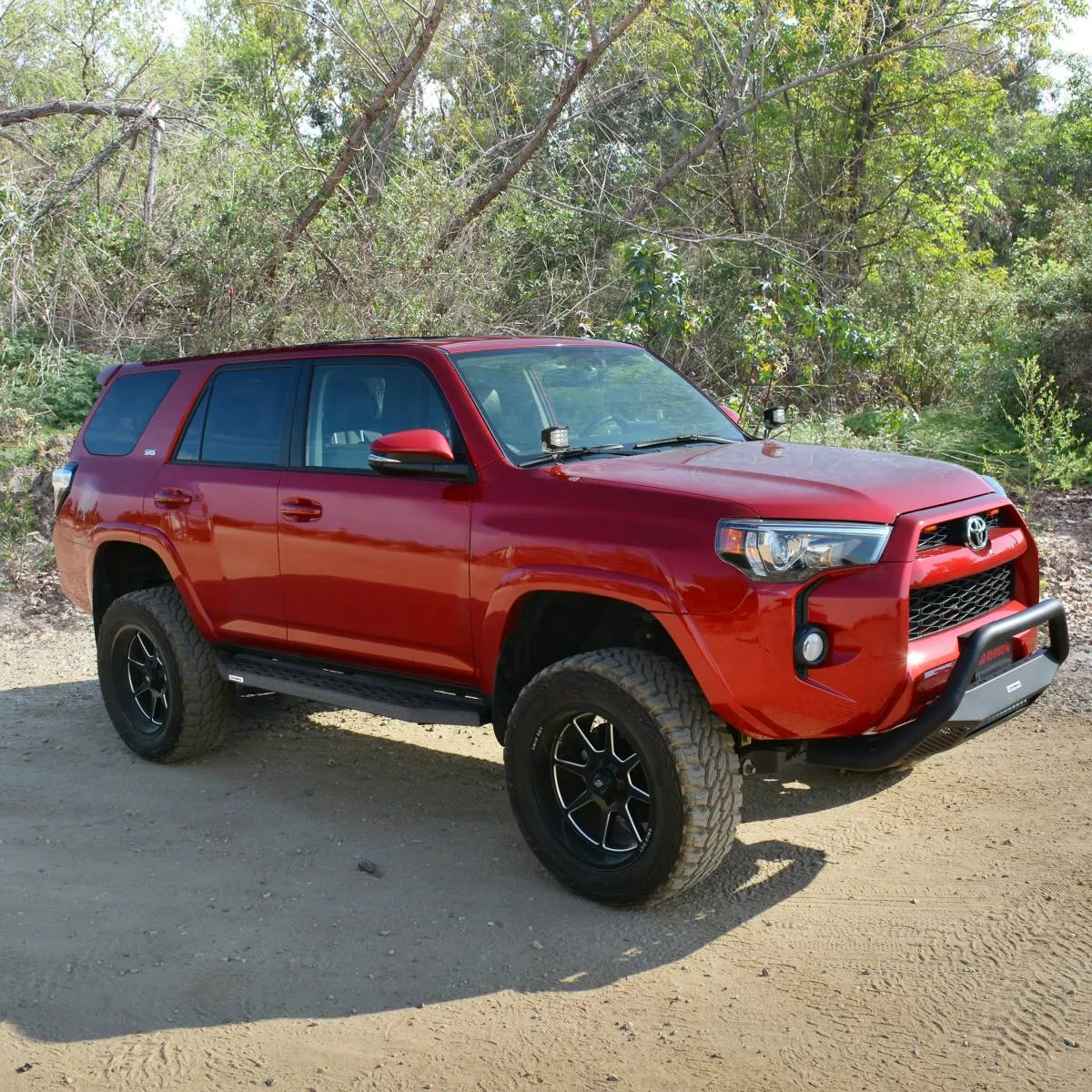 Go Rhino RB20 Running Boards Chevy Colorado Crew Cab (15-22) Bedliner Coating or Textured Black Finish
