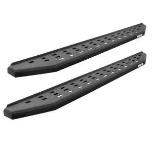 Go Rhino RB20 Running Boards Chevy Colorado Crew Cab (15-22) Bedliner Coating or Textured Black Finish