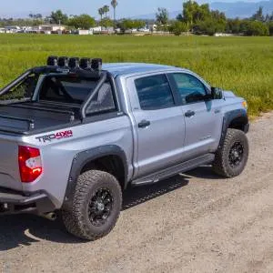 Go Rhino RB20 Running Boards Chevy Colorado Crew Cab (15-22) Bedliner Coating or Textured Black Finish
