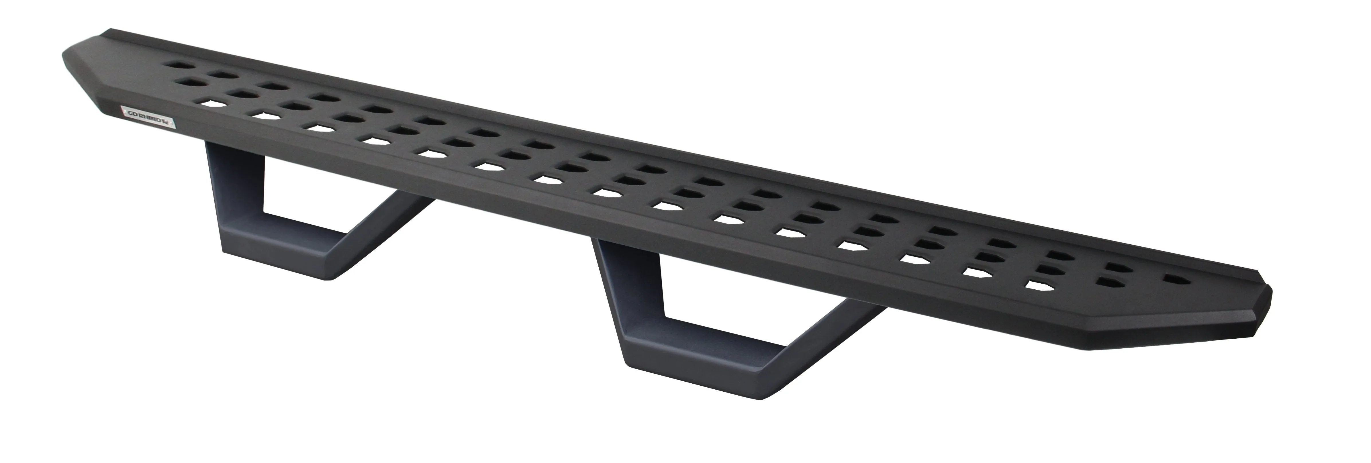 Go Rhino RB20 Running Boards Chevy Silverado Double Cab (14-19) Bedliner Coating or Textured Black Finish