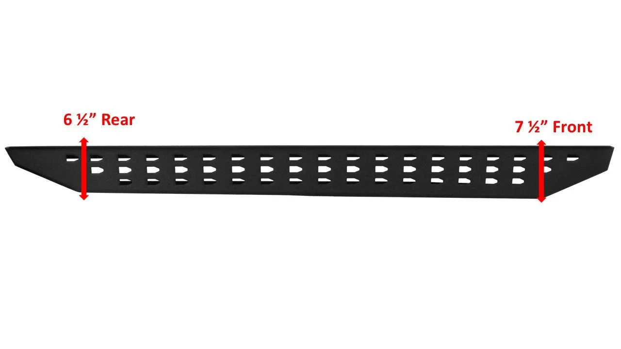 Go Rhino RB20 Running Boards Chevy Silverado Double Cab (14-19) Bedliner Coating or Textured Black Finish