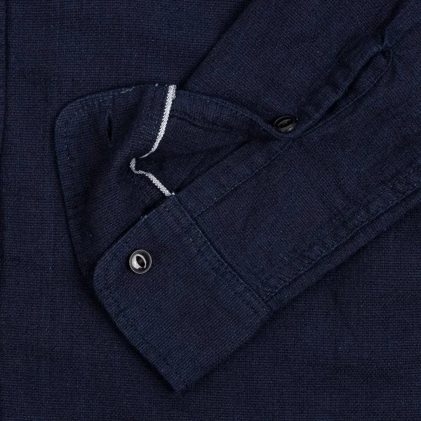 Iron Heart  IHSH-358 5oz Dobby Cloth Work Shirt - Indigo