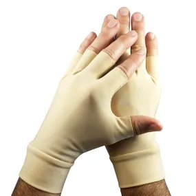 Light Skin Tone Tattoo Cover Up Fingerless Gloves (sold as a pair)