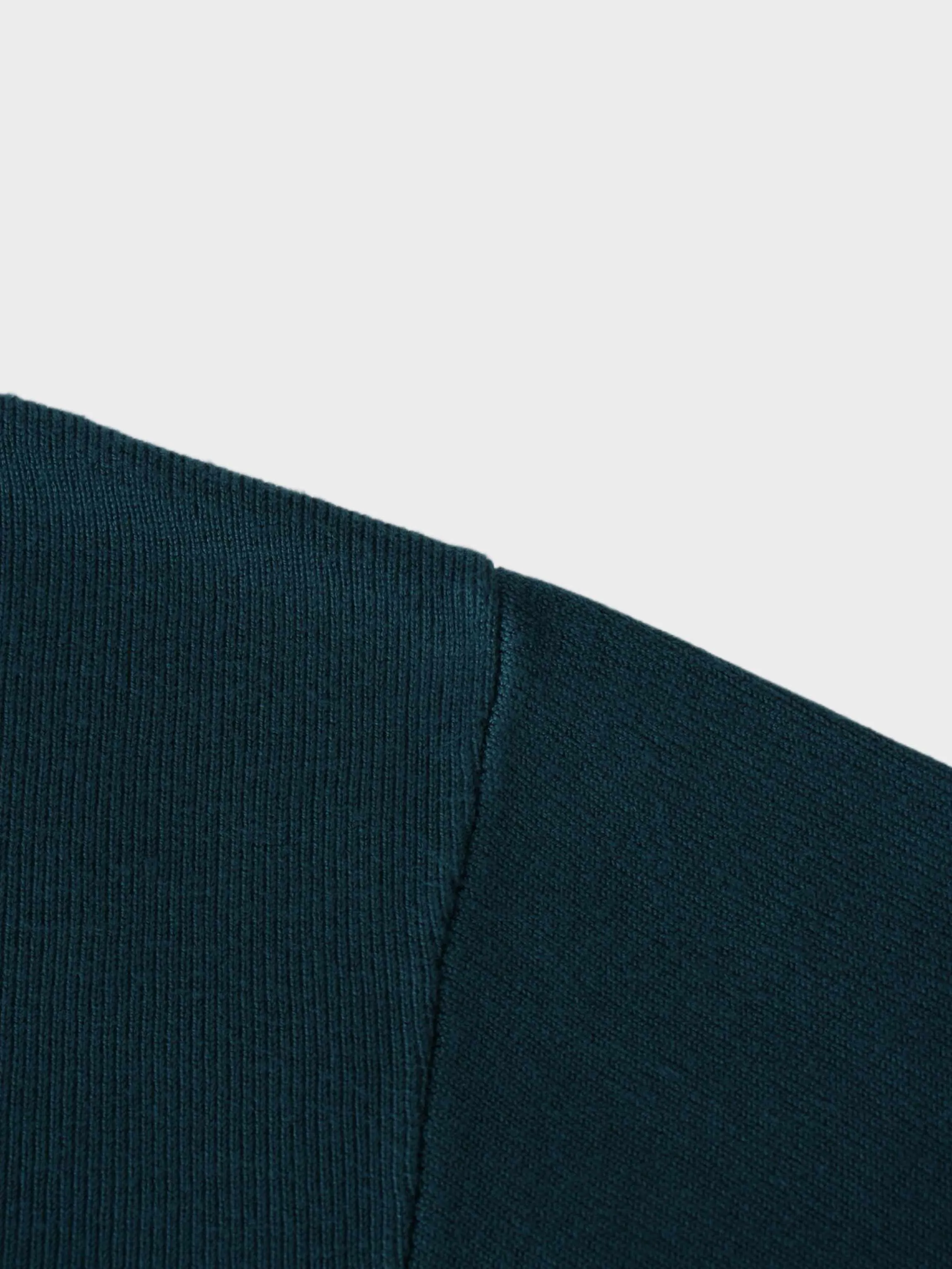 Oversized Soft Knit Sweater-Teal