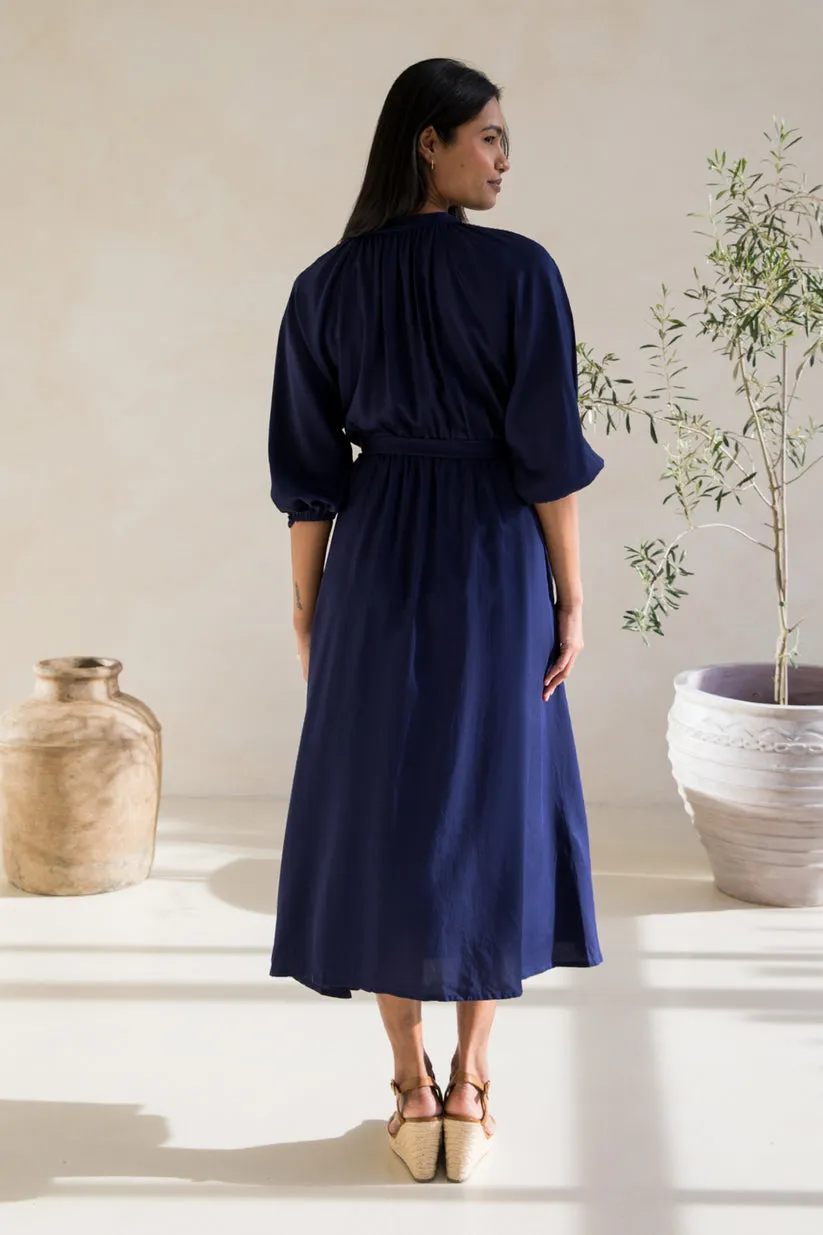 PQ Collection Athena Dress Navy