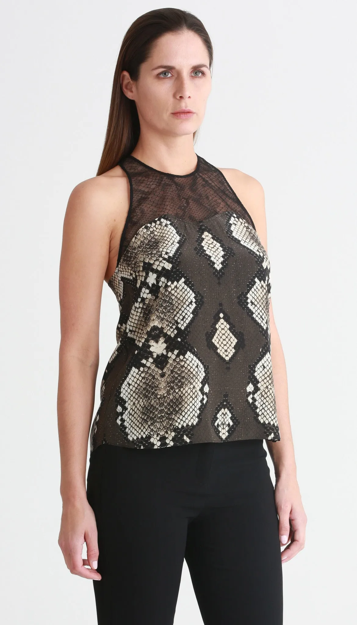 Python Print Lace Top