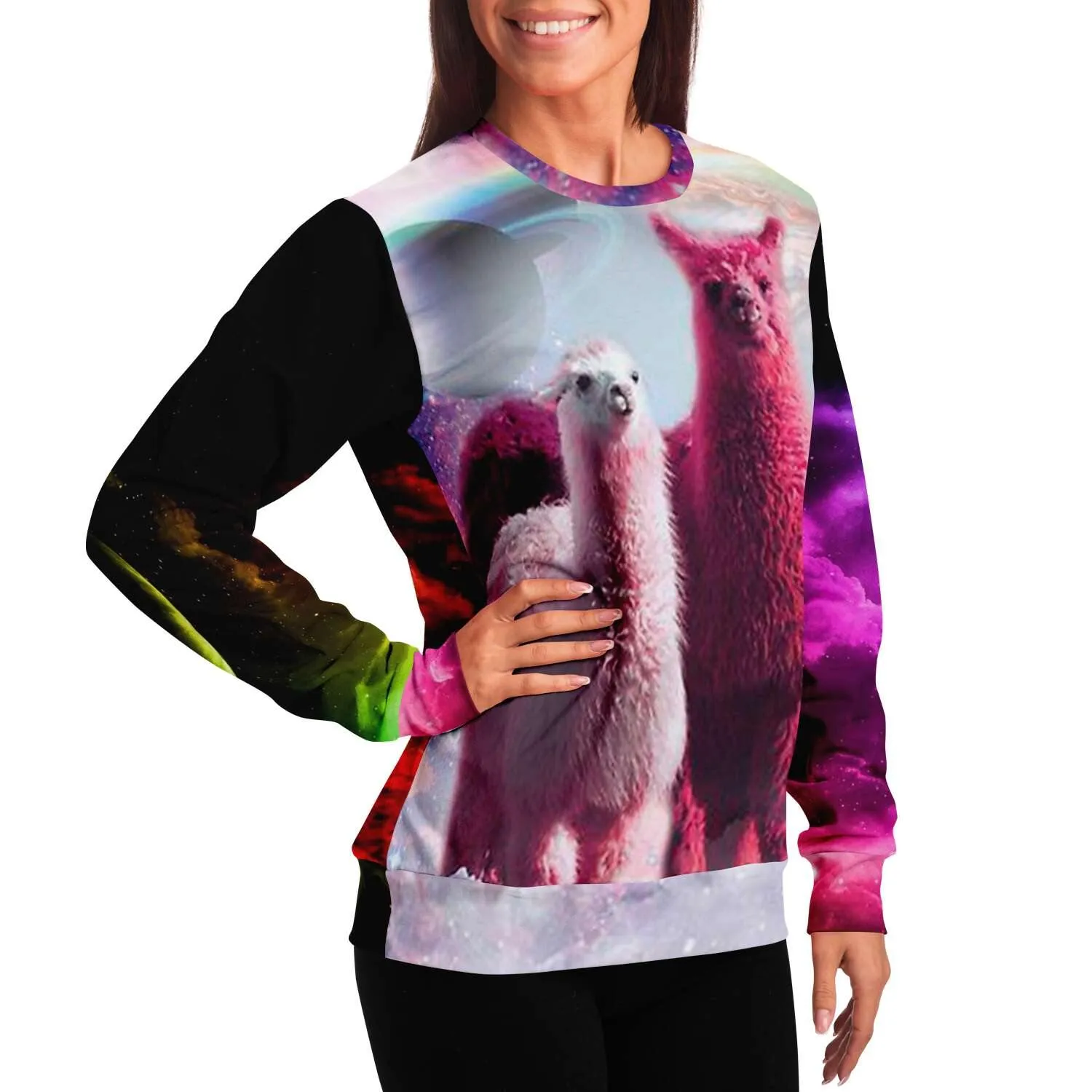 Rainbow Llamas Sweater