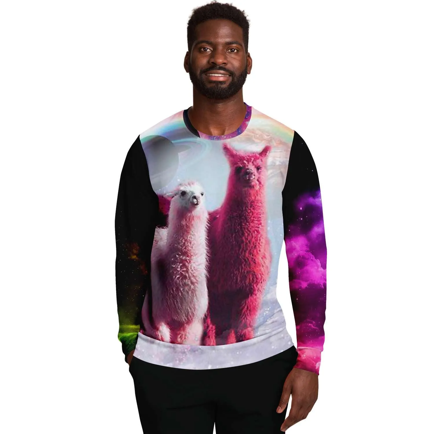 Rainbow Llamas Sweater