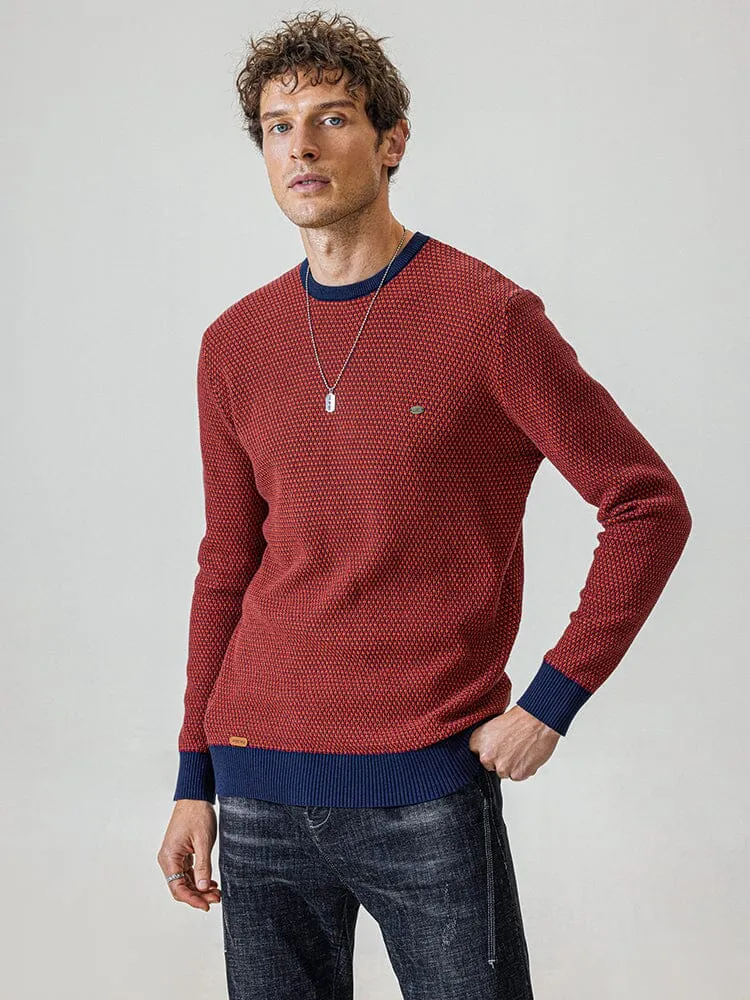 Round Neck Pullover Anti-pilling Sweater