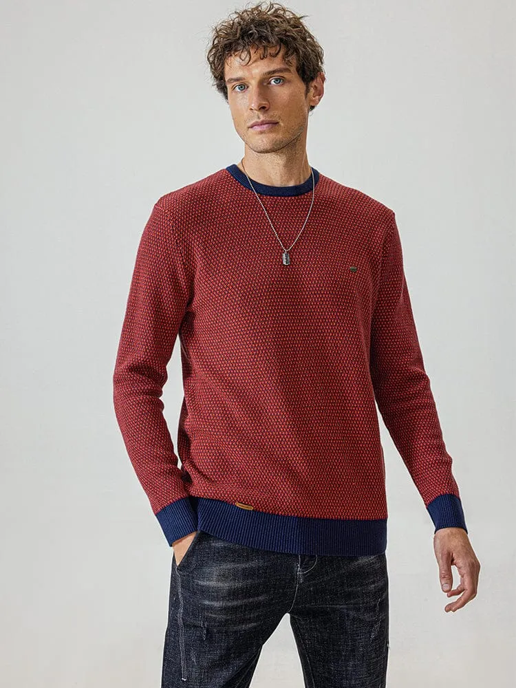 Round Neck Pullover Anti-pilling Sweater