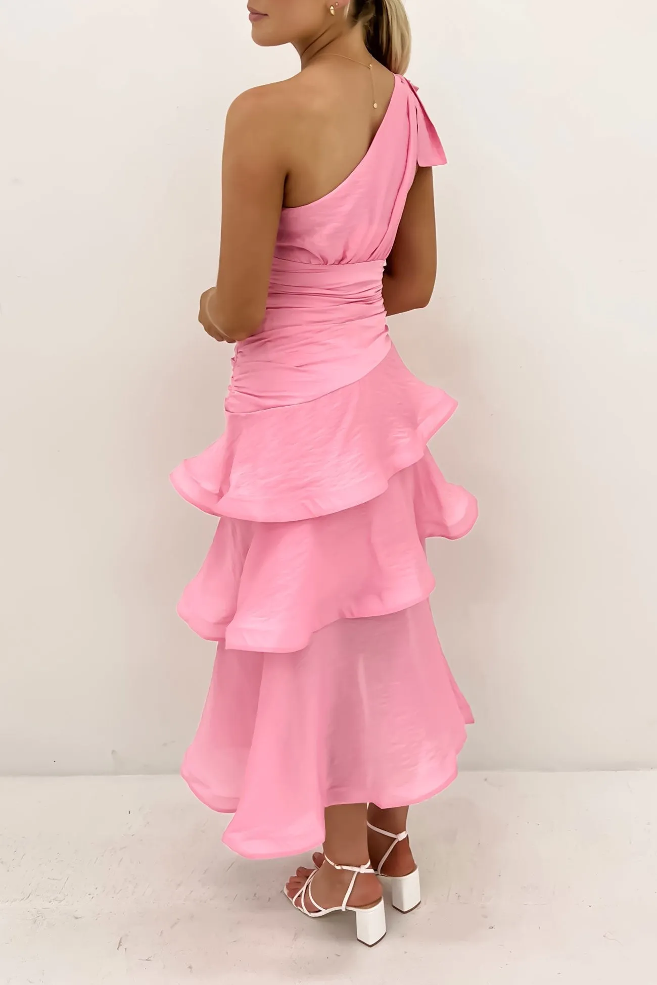Seema Midi Dress Pink