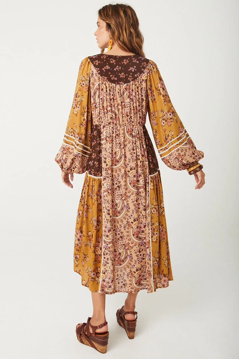 Spell Melody Midi Dress - Wood Stock