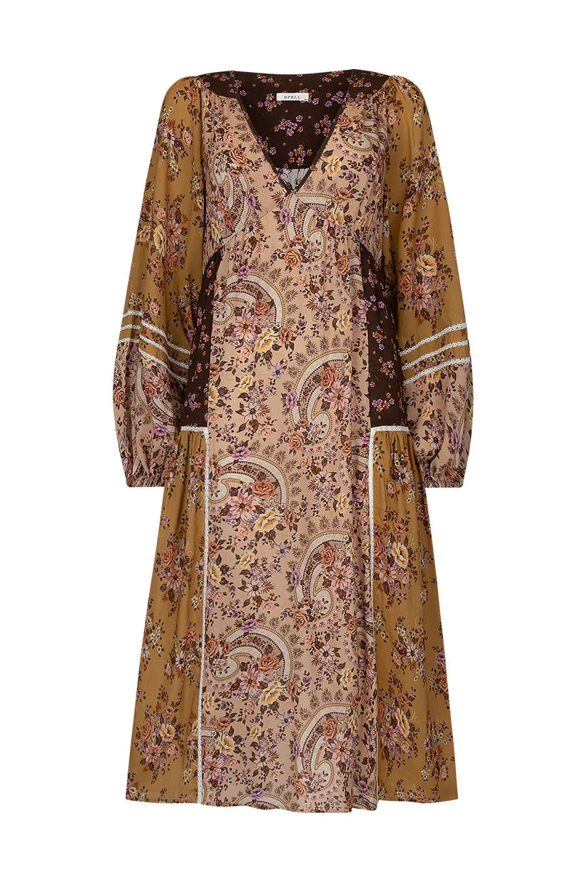 Spell Melody Midi Dress - Wood Stock