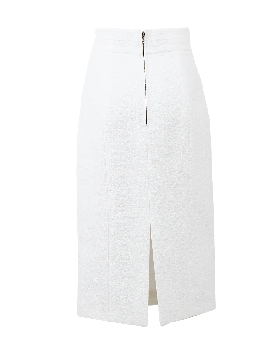 Summer Tweed Pencil Skirt