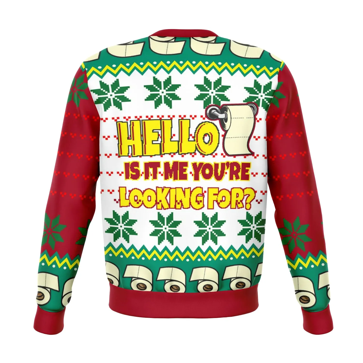 Tissue Hello Ugly Christmas Sweater