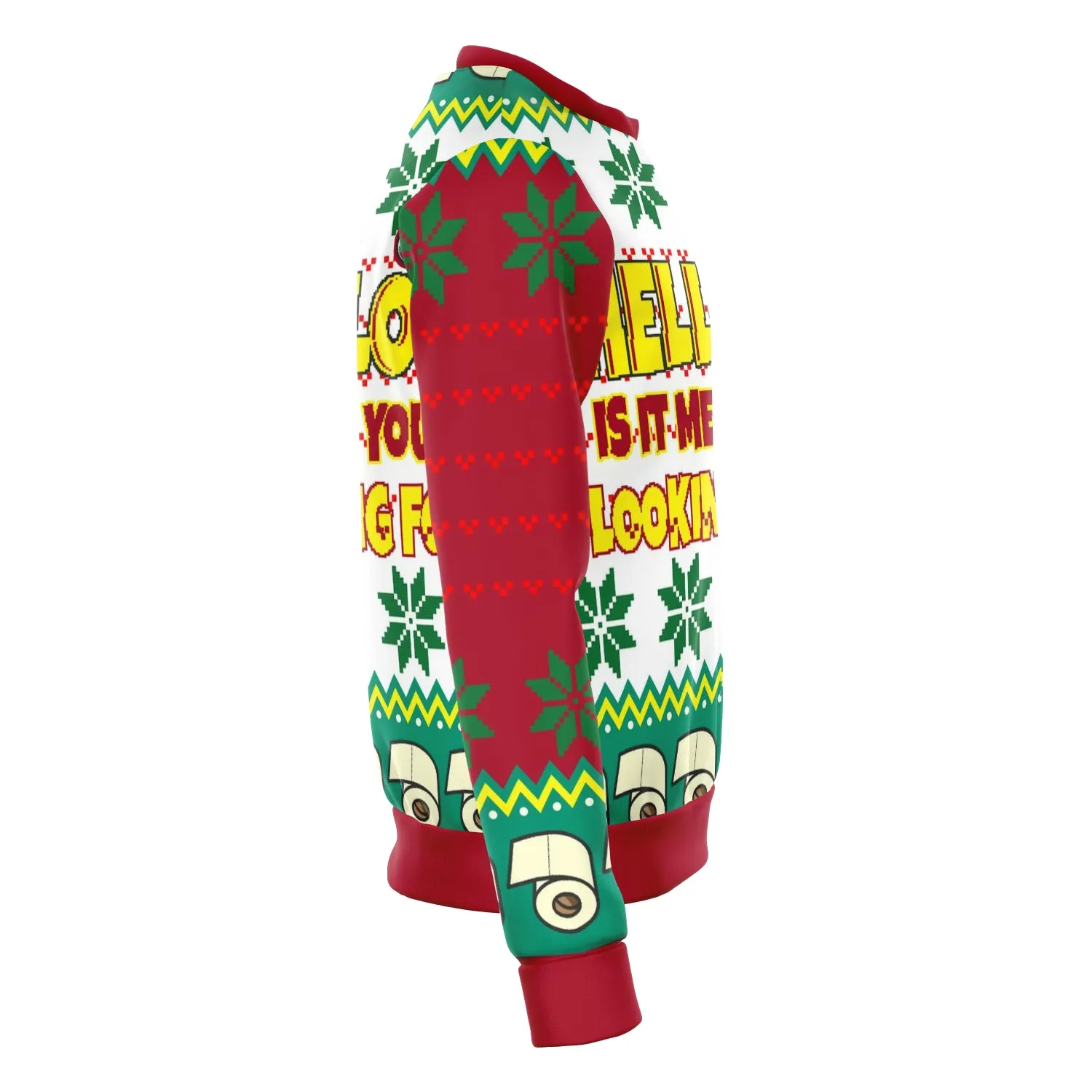 Tissue Hello Ugly Christmas Sweater