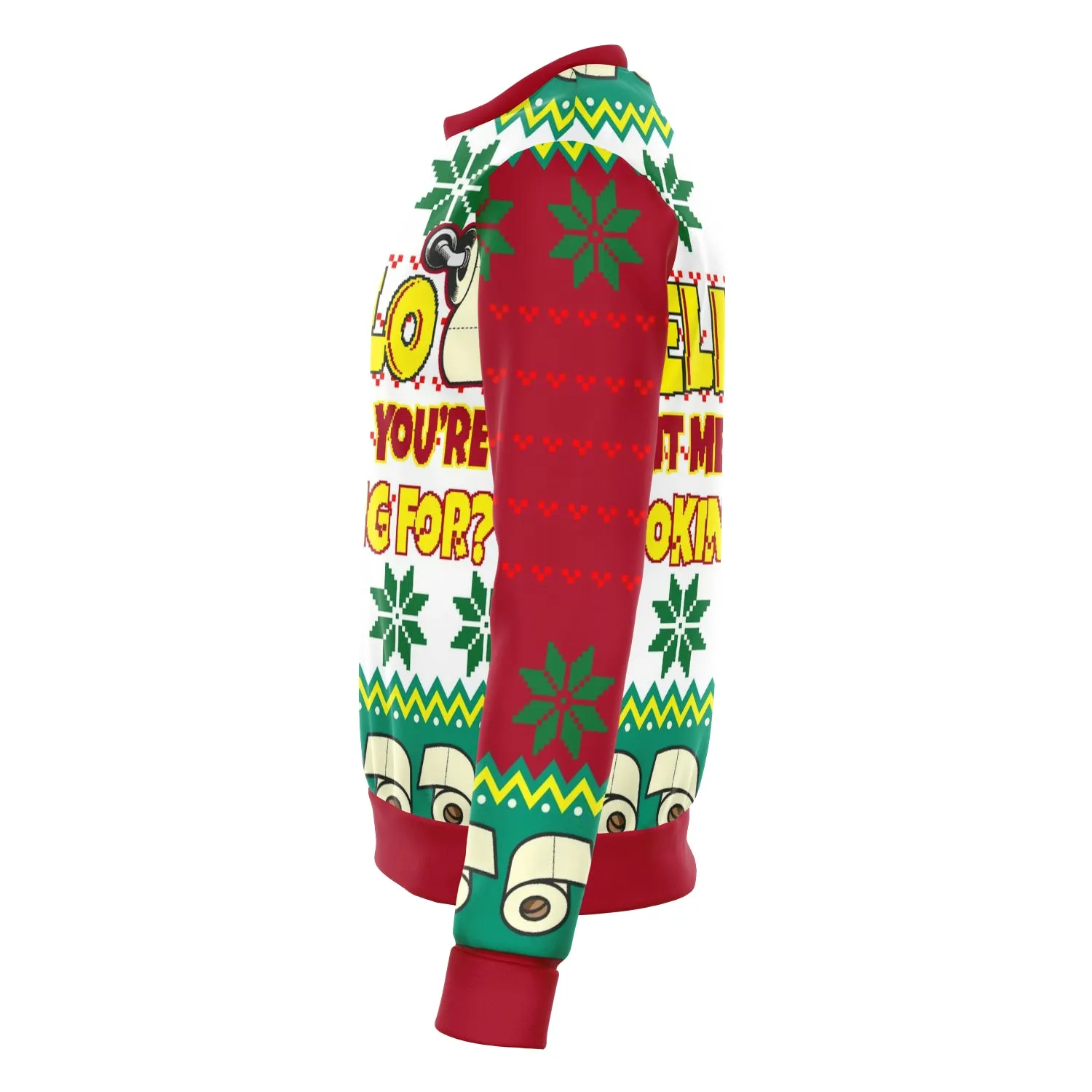 Tissue Hello Ugly Christmas Sweater