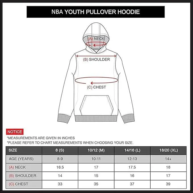 Ultra Game NBA Official Youth  Super Soft Showtime Pullover Hoodie Sweatshirt, Golden State Warriors, Team Color|Golden State Warriors