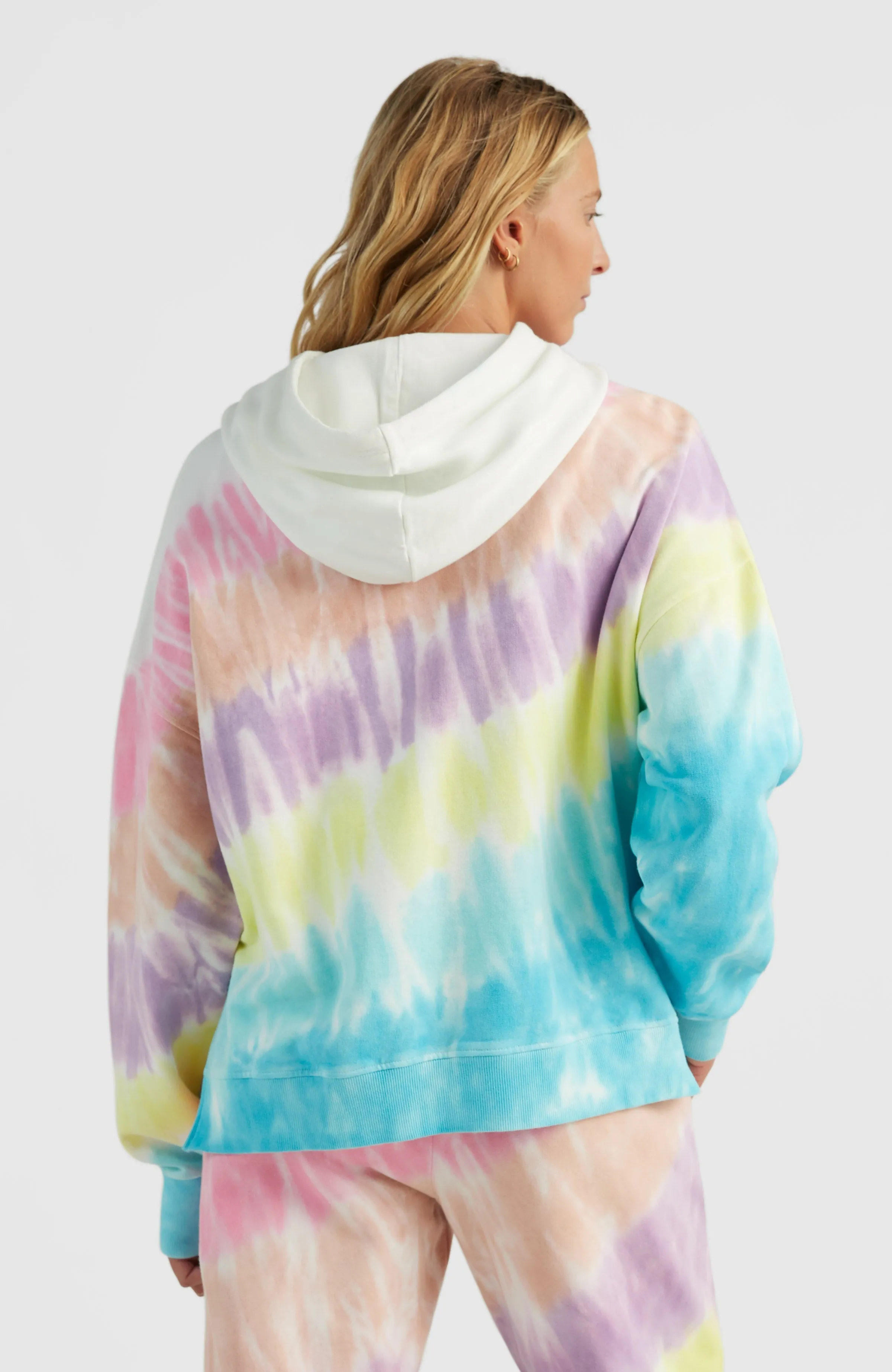 Women Of The Wave Hoodie | Blue Tie Dye