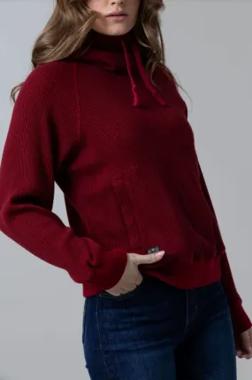 Women's Kimes Laguna Hoodie Burgundy
